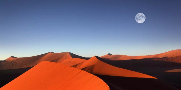 Namibia vast desert