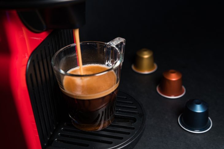 Nespresso coffee and capsules
