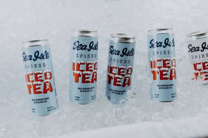 Sea Isle Spiked Iced Tea In Ice