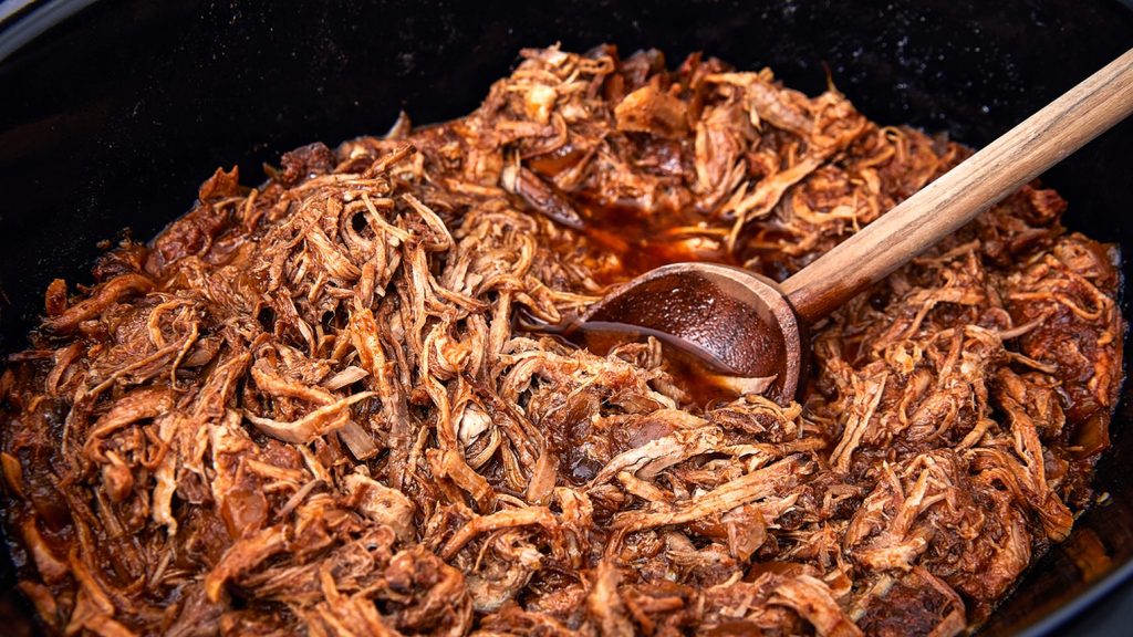 does pulled pork have a lot of cholesterol