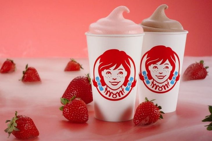 Strawberry and Chocolate Wendy's Frosty