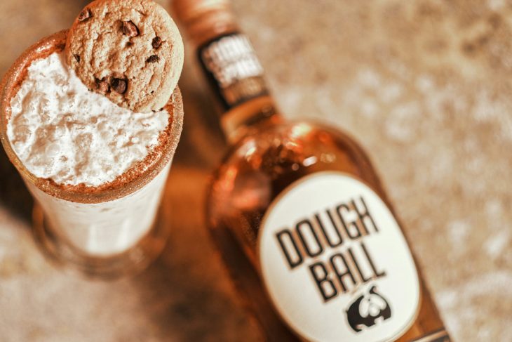 dough ball whiskey cookie beverage