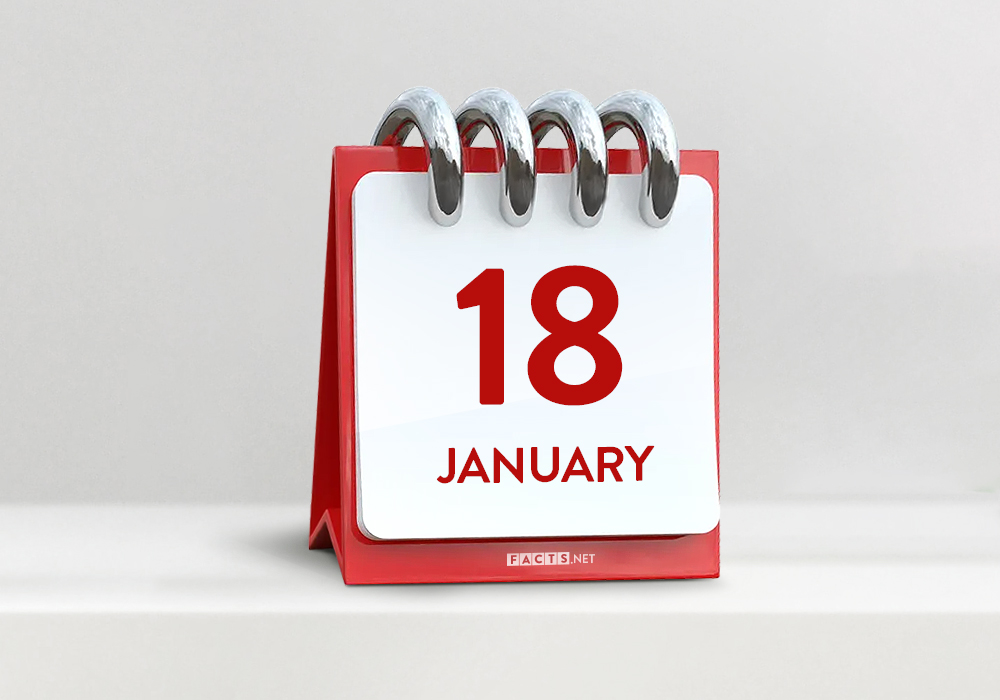 January 18th All Facts Events That Happened Today In History Facts