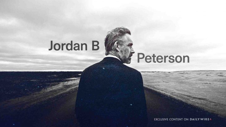 jordan b peterson black and white image