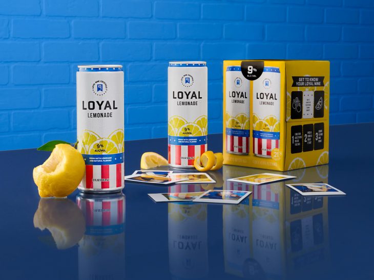 loyal 9 lemondade cans