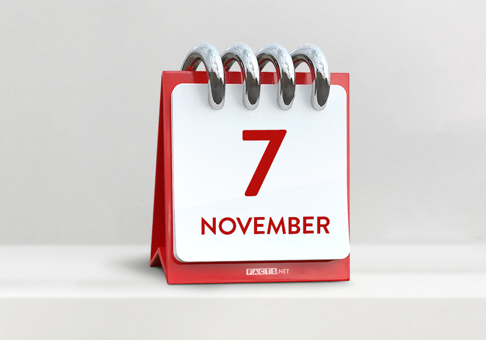 November 7th All Facts Events That Happened Today In History Facts