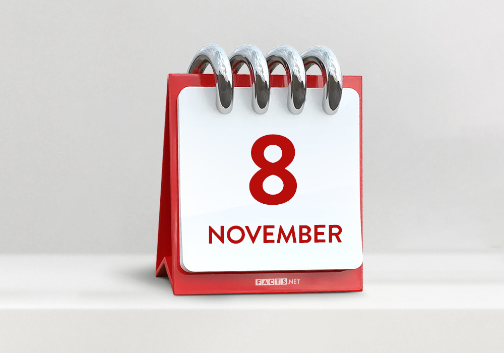 November 8th All Facts Events That Happened Today In History Facts