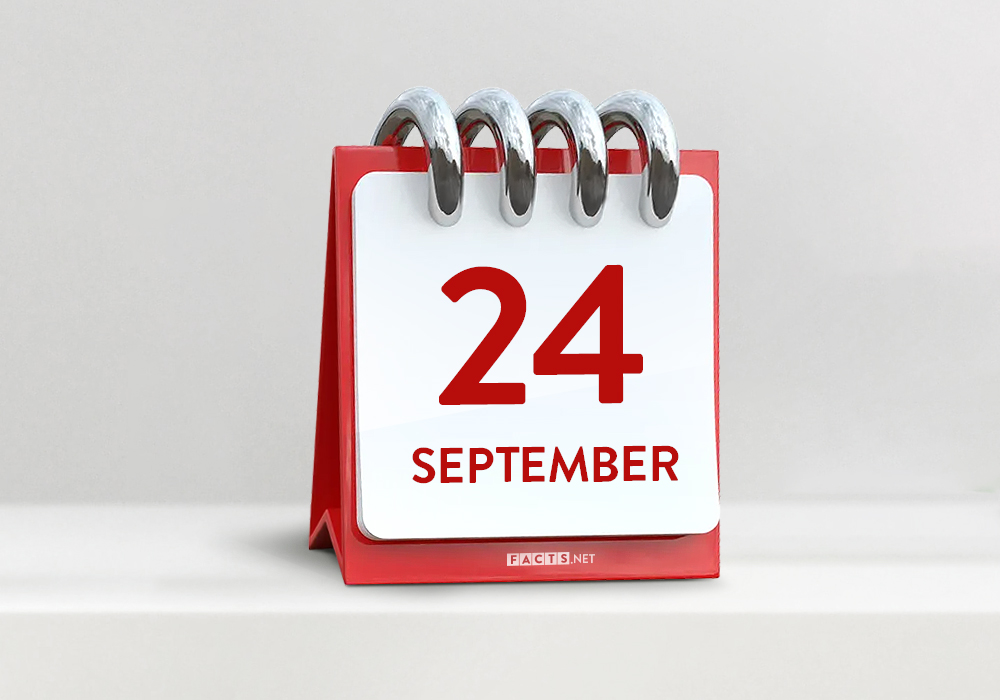 September 24th All Facts Events That Happened Today In History