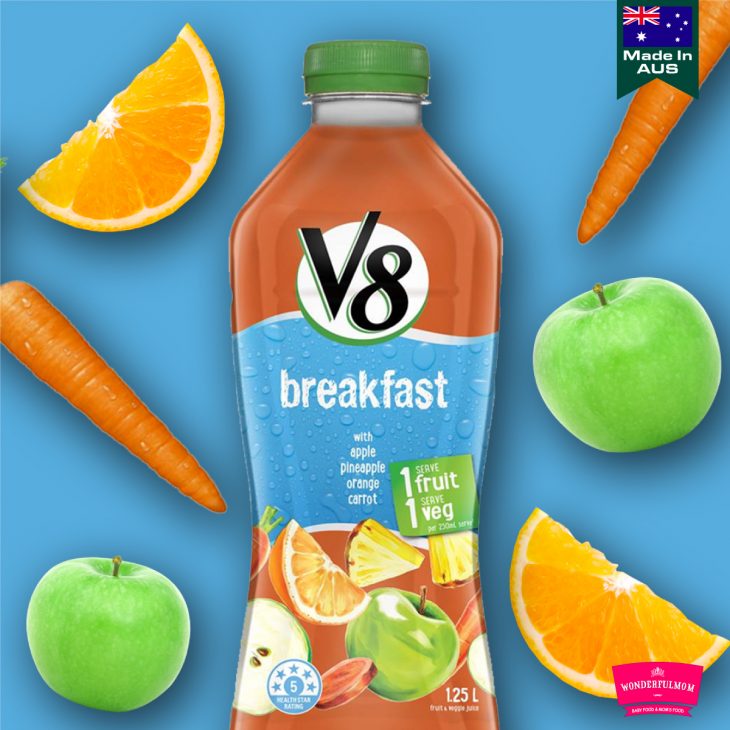 v8 fusion breakfast