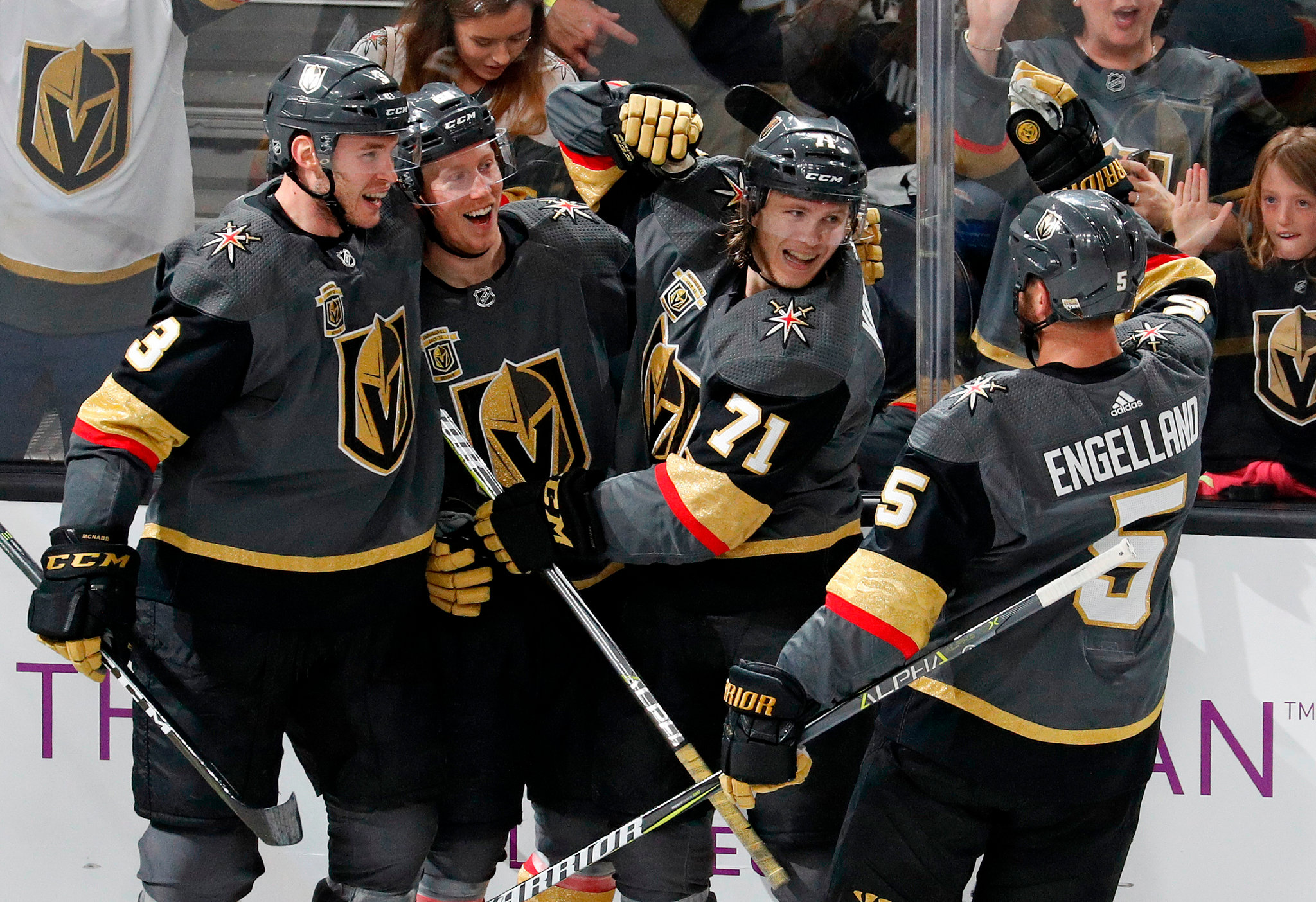 Golden Misfits: The Vegas Hockey Team Shirt