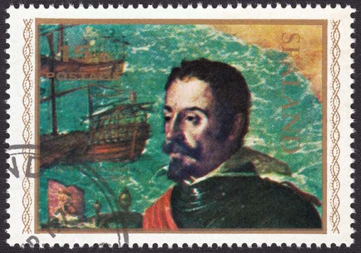 Hernando de Soto - Spanish Explorer and Conquistador, stamp Sealand 1970