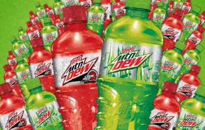 Diet mountain dew speed up