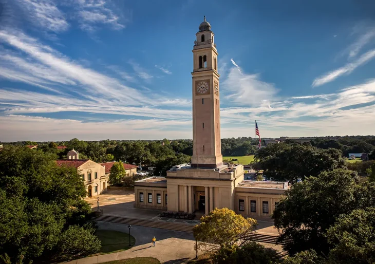 lsu morning clock tower