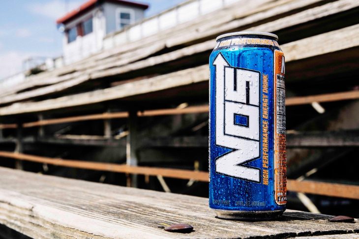 nos energy drink blue can