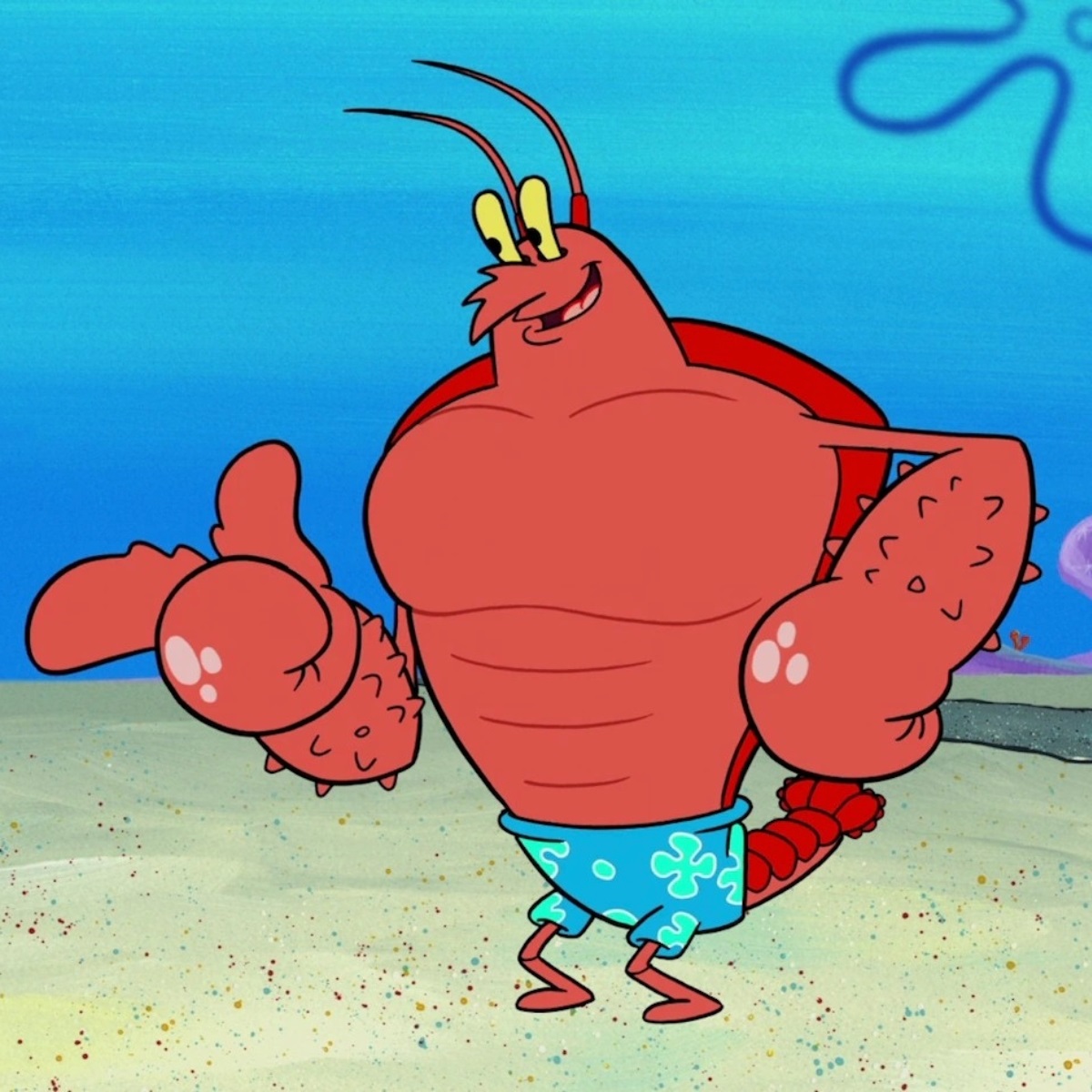 Spongebob larry the lobster