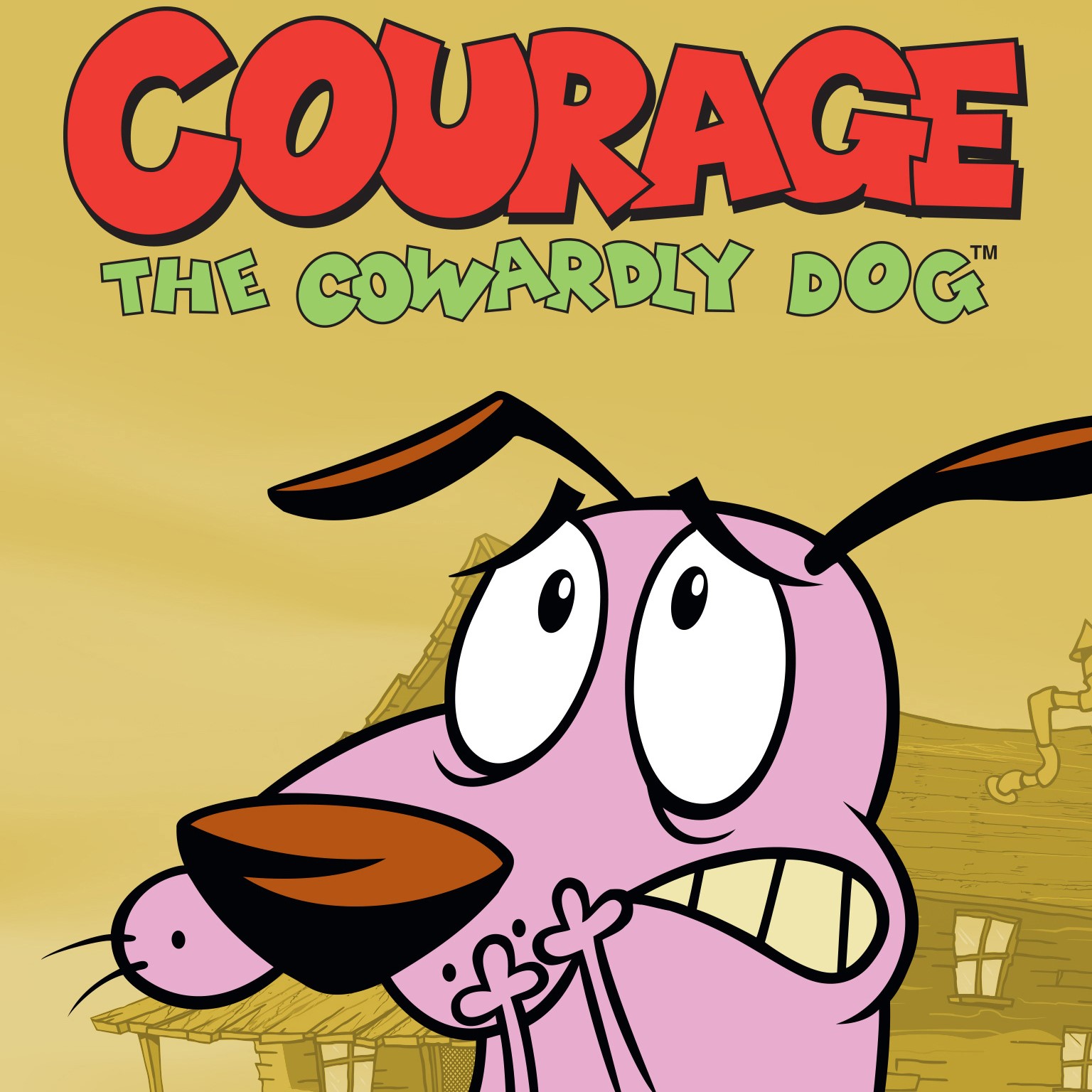 courage the cowardly dog coloring pages katz