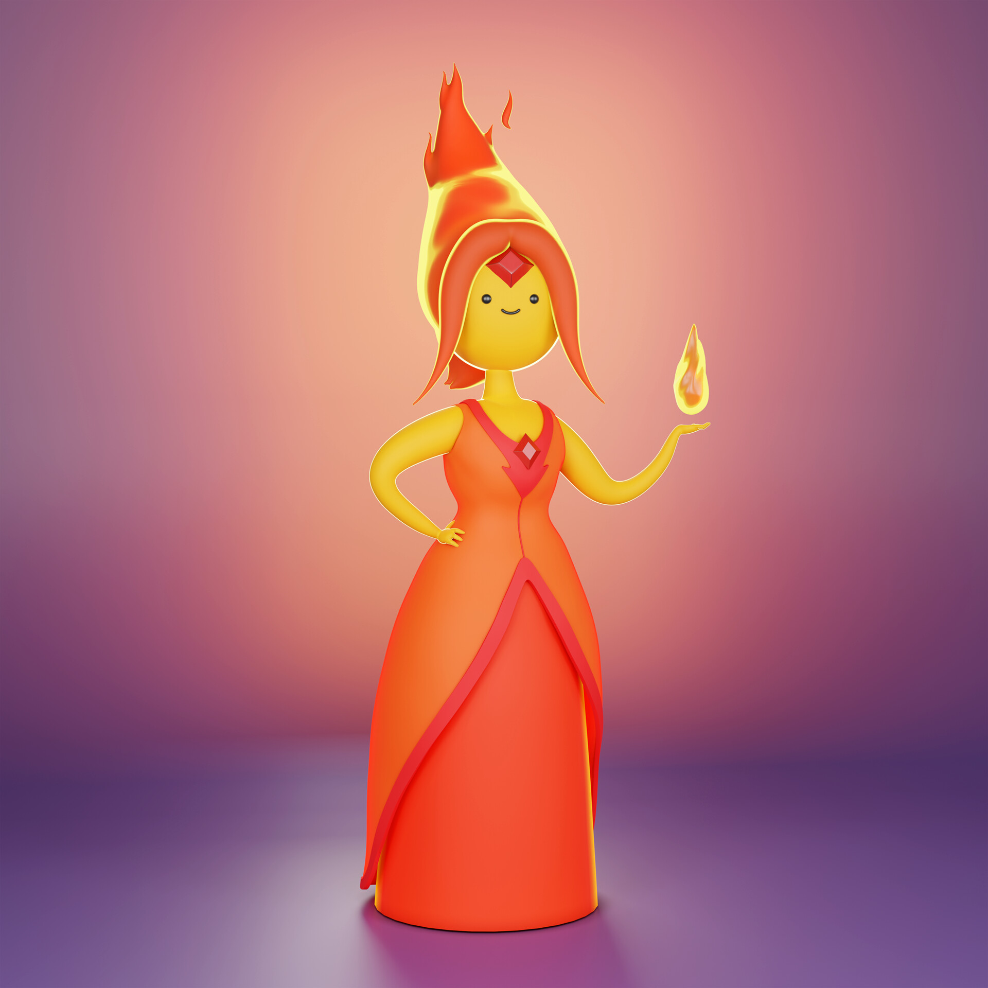 Fire princess adventure time