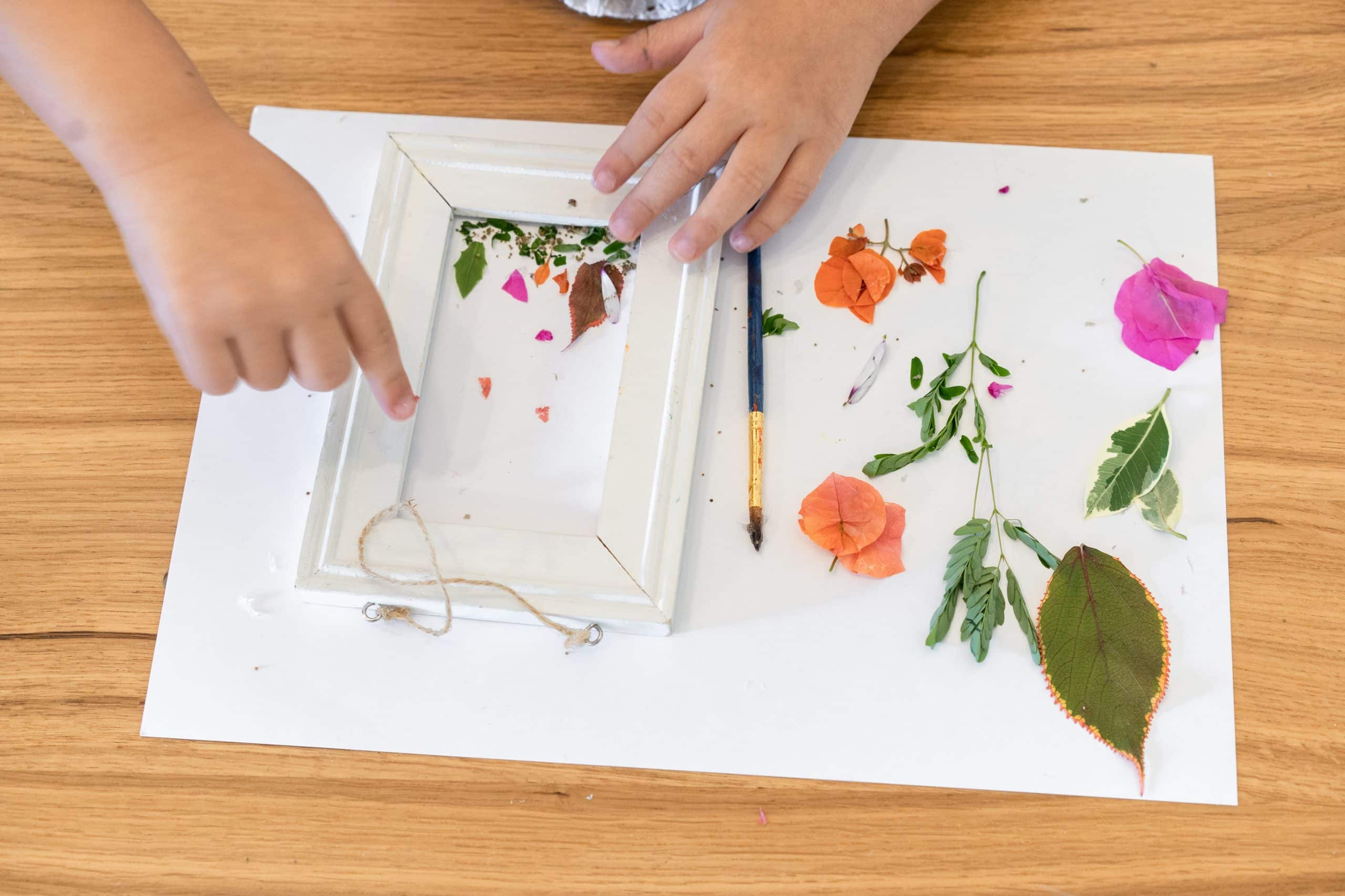 Creating Nature Art with Kids