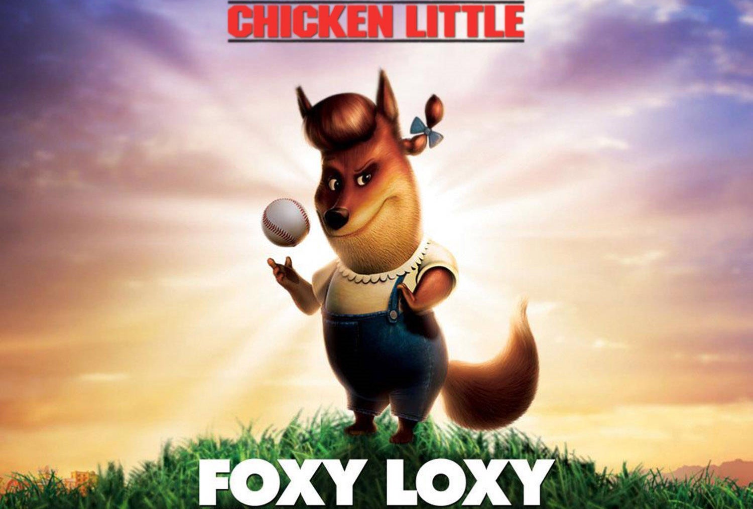 chicken little characters foxy loxy