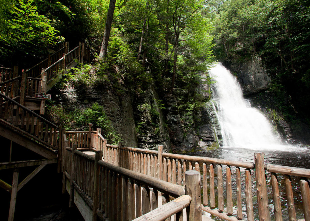 Paradise Falls, Pocono Mountains, Pennsylvania