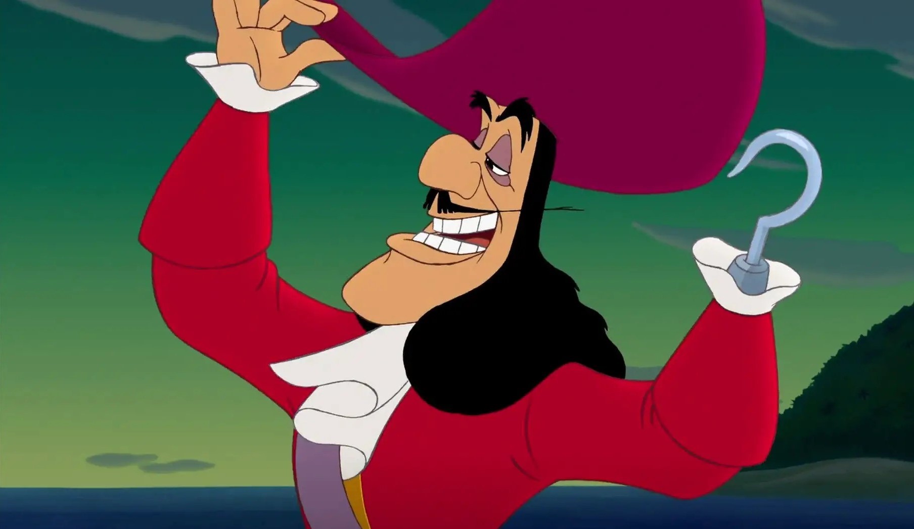 Captain Hook, Captain of the Jolly Roger