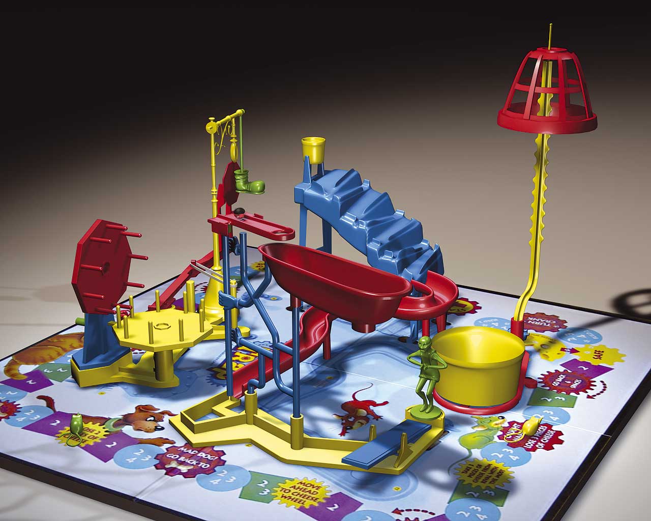 Mouse trap board clearance game