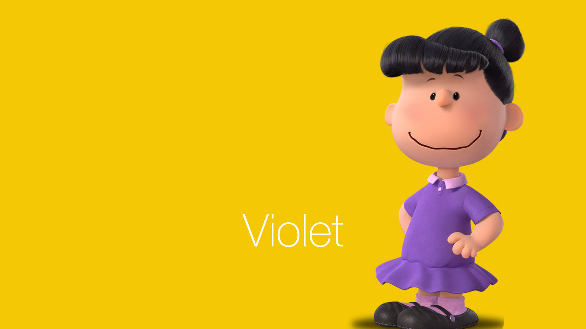 peanuts characters violet