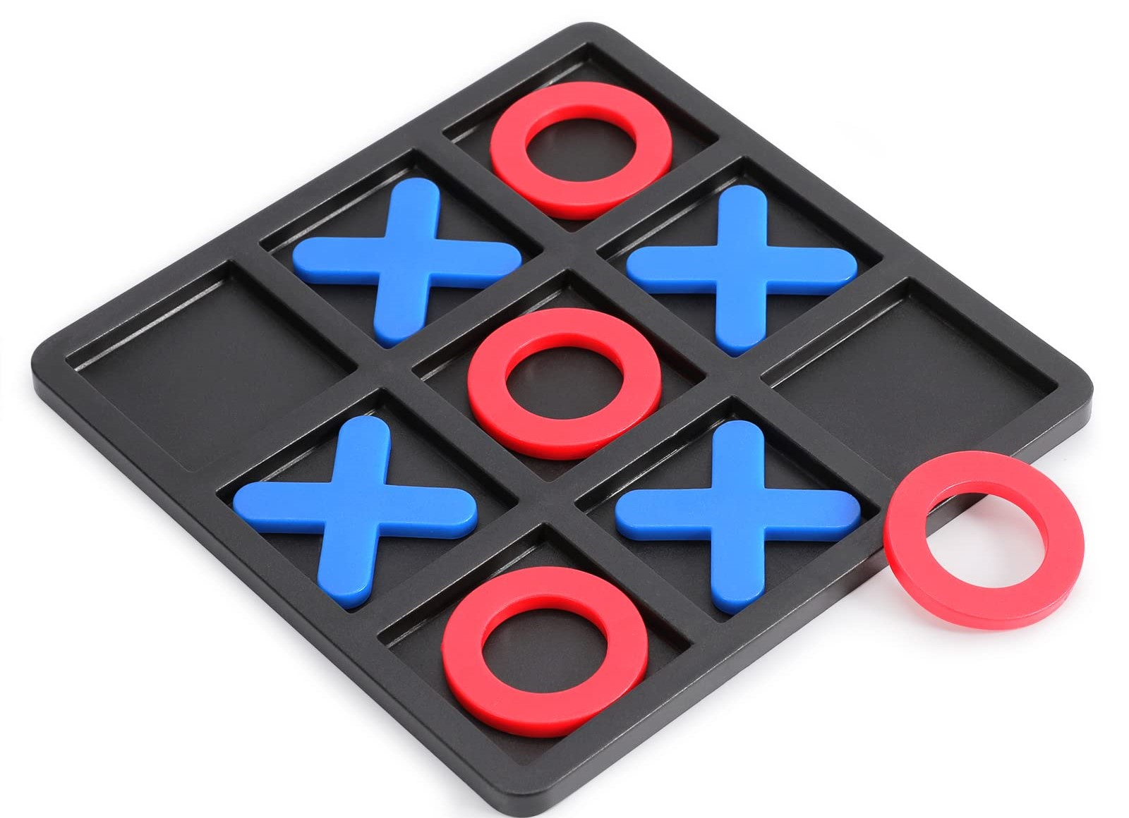 Tic-Tac-Toe Game With Soccer Balls Instead of Circles and Crosses