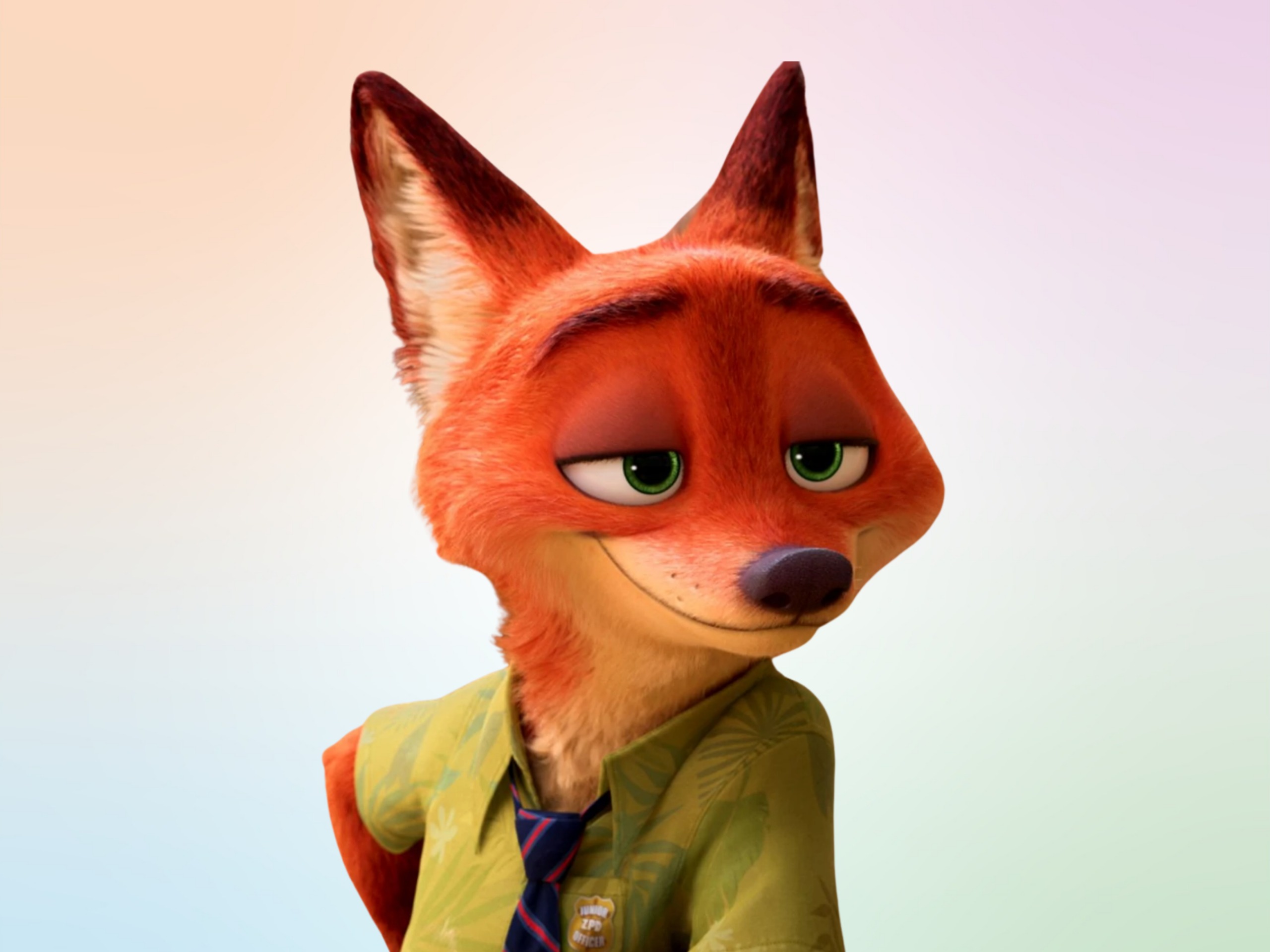 Zootopia - NICK WILDE, the scamming fox who Judy reluctantly teams