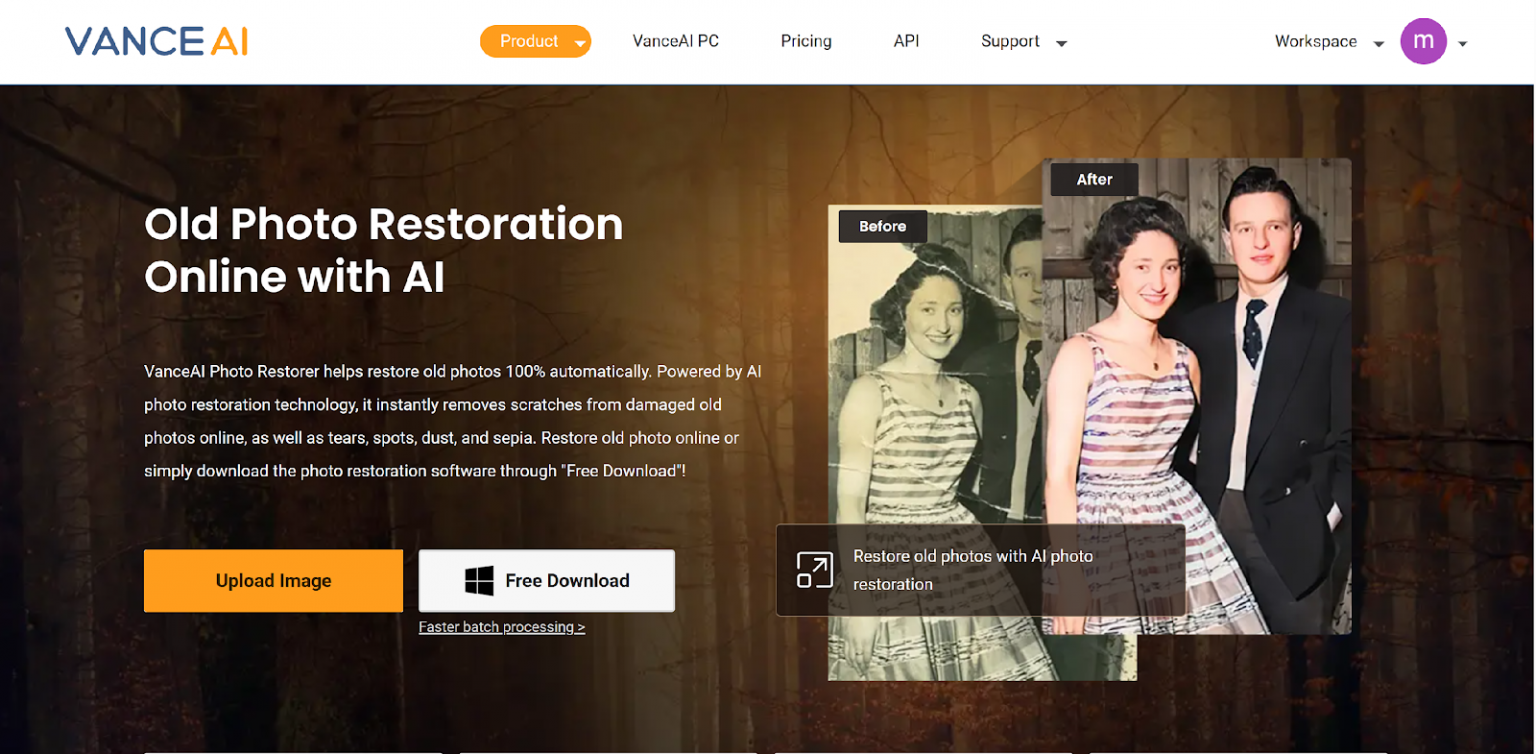 AI Photo Restorer Makes Cherished Moments Relive