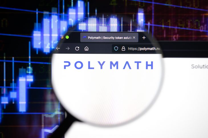 Polymath company logo on a website