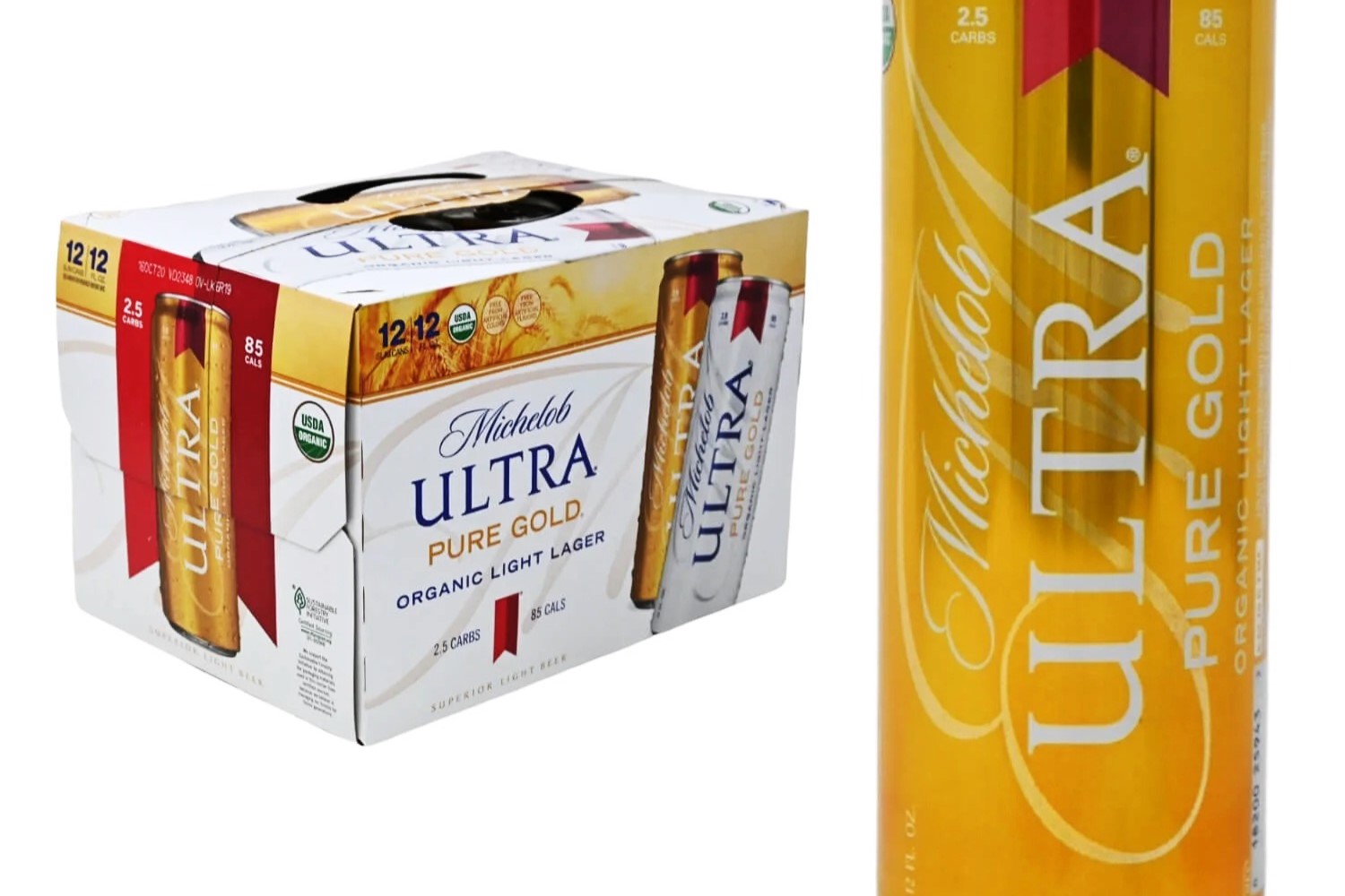 10 Michelob Ultra Pure Gold Nutrition