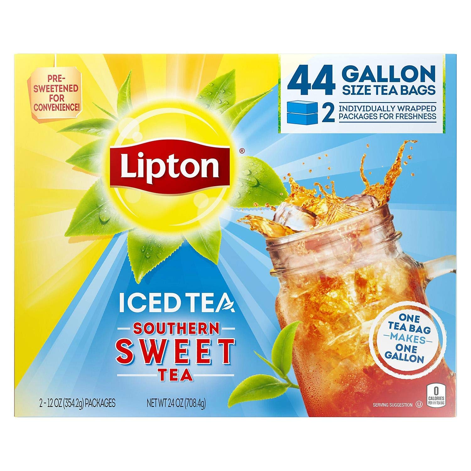 19 Lipton Southern Sweet Tea Nutrition