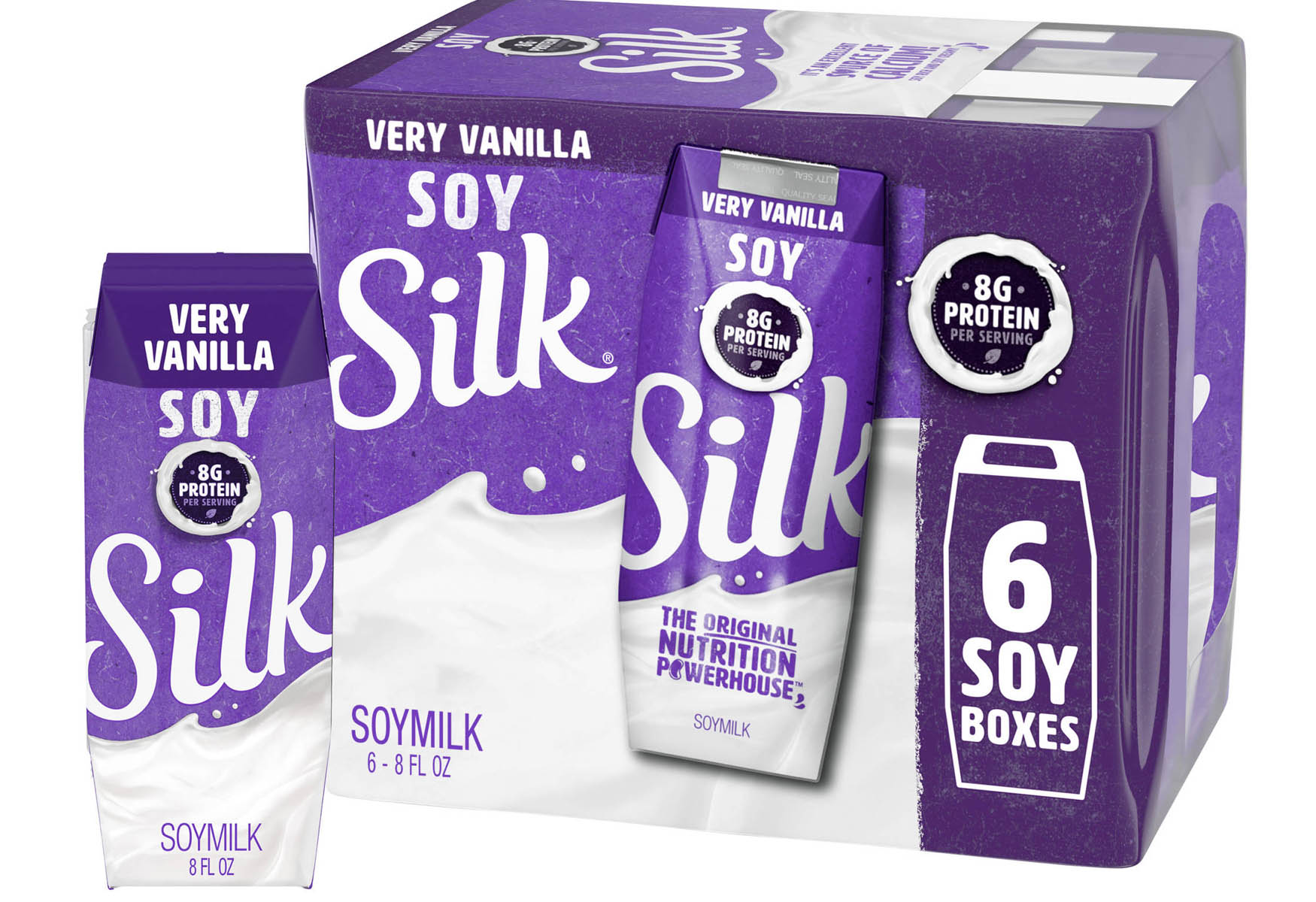Silk Vanilla Dairy-Free Soy Creamer 16 Oz Carton