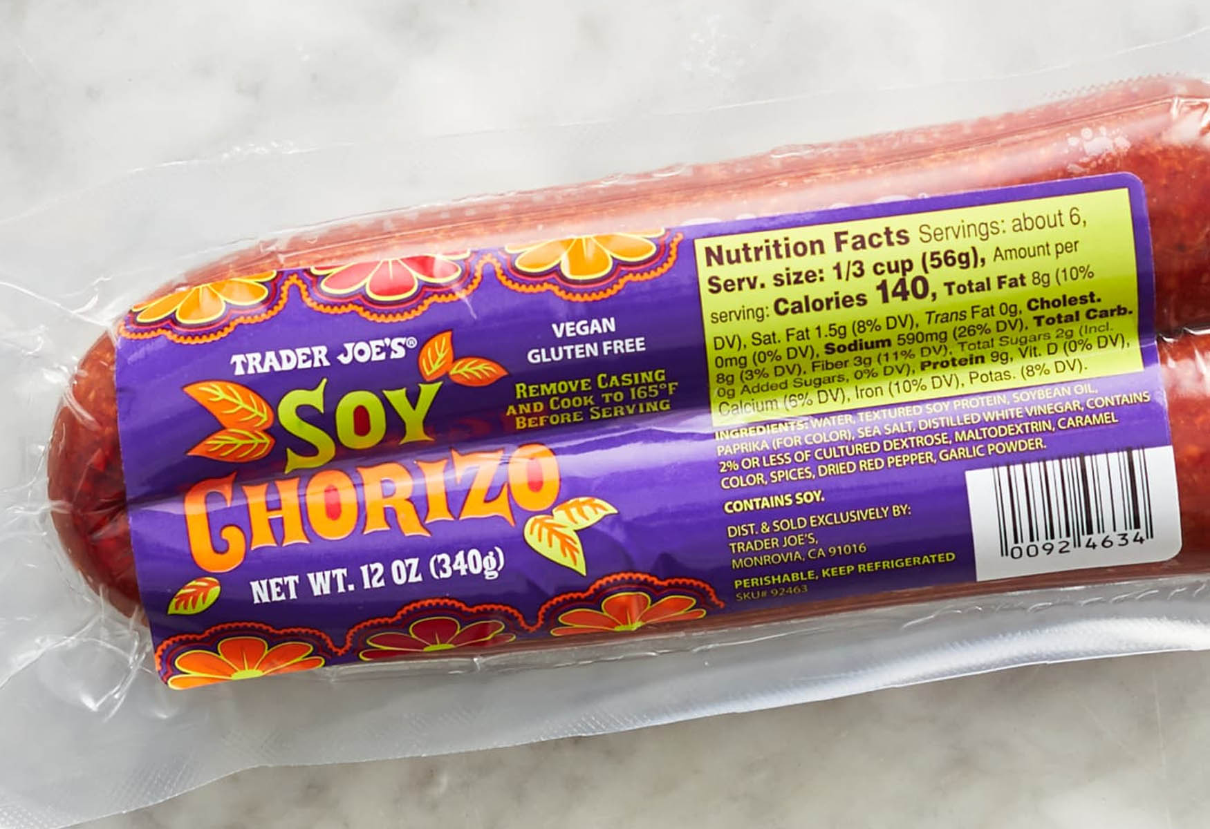 19-soy-chorizo-nutrition-facts