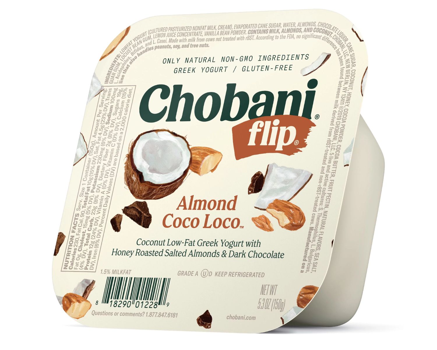 20 Chobani Flip Yogurt Nutrition Facts - Facts.net