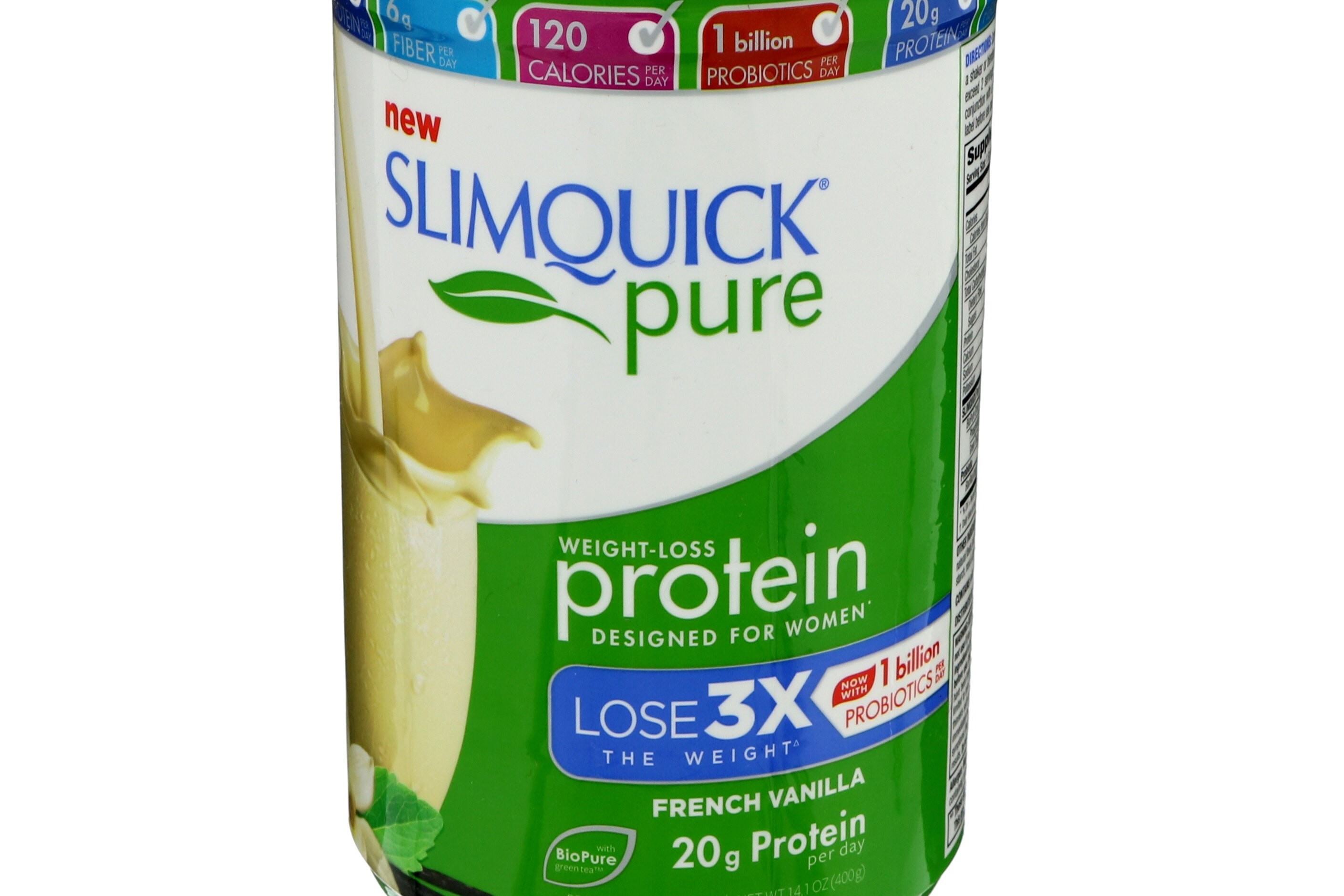20 Slimquick Pure Protein Shake Nutrition Facts 