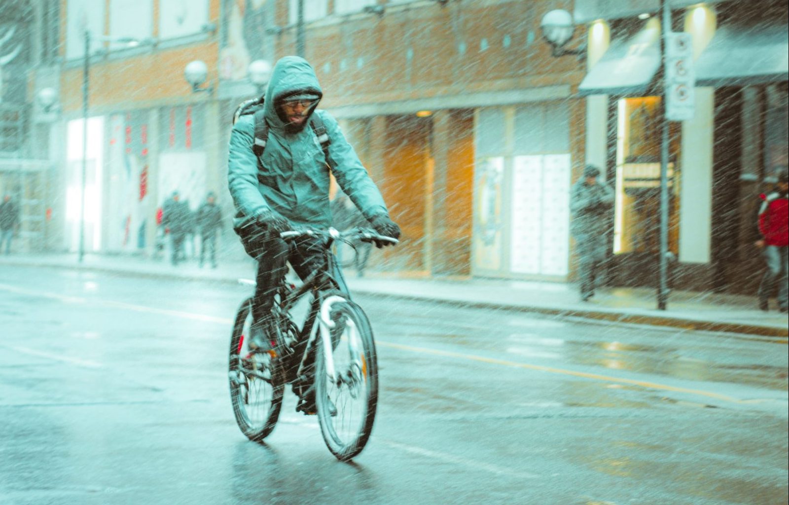 ROCKBROS Bicycle Winter Pants Women Men Breathable Reflective Rain  Resistant Warm Keep Mtb Pants Running Climbing Bike Trousers