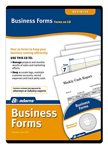 Adams Business Forms Software, Forms on CD (SW2223)