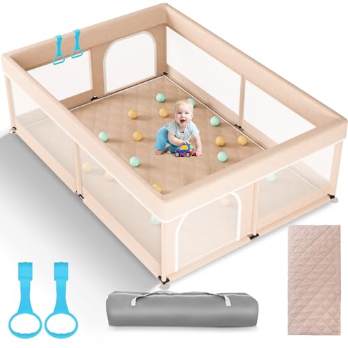 10 Best Playpens Facts Net   Omzer Extra Large Baby Playpen 41cnudw2KnL 