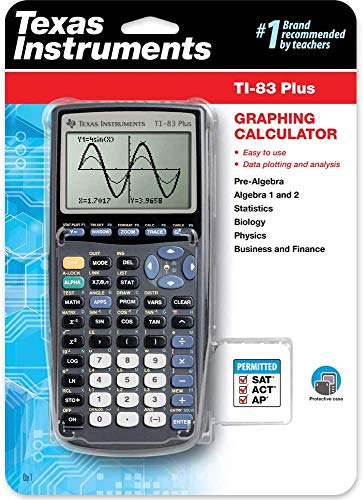 TI-83 Plus Graphing Calculator TI-83 Plus Graphing Calculator