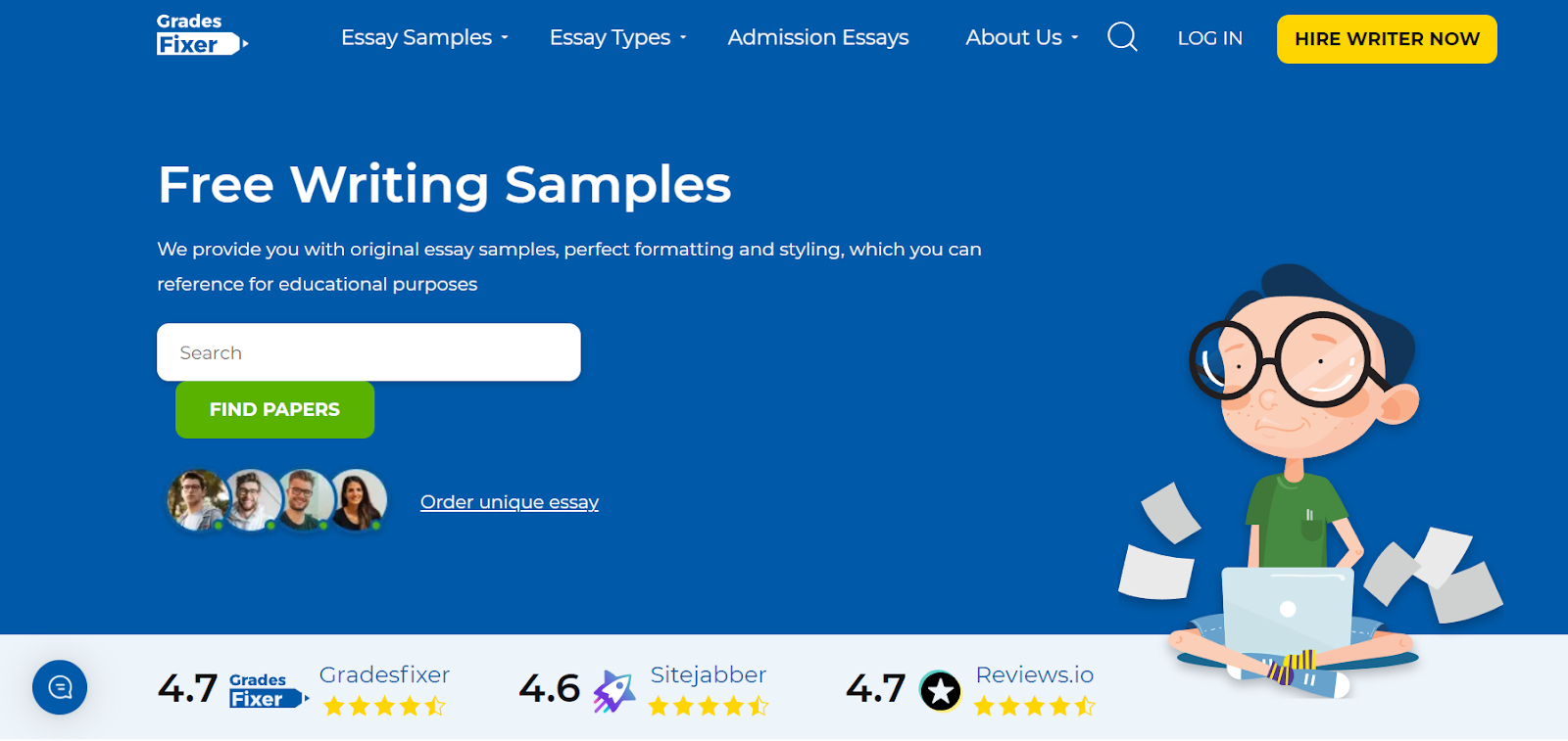 GradesFixer Review Analyzing The Free Essay Examples Platform Facts