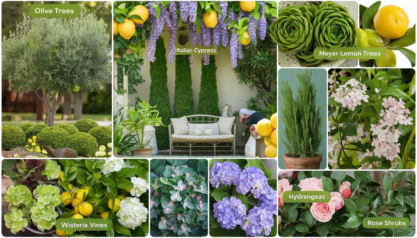 tranquil and lush garden