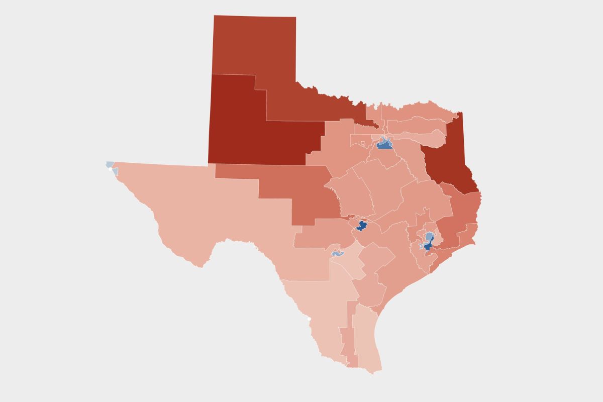25 Facts About The Texas Redistricting Map 